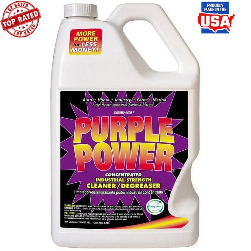 Industrial Degreaser 1 Gallon Multi-Use Cleaner Non-Flammable Versatile Formula