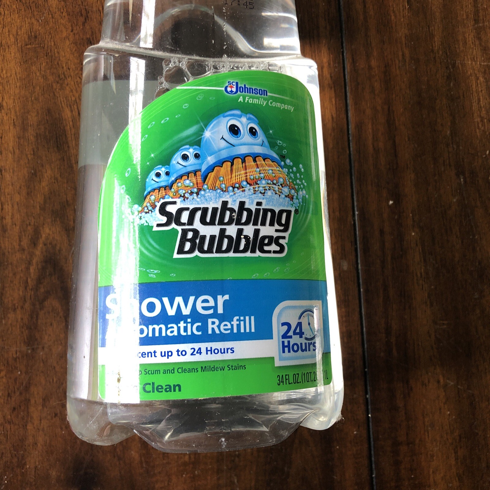 Scrubbing Bubbles Automatic Shower Cleaner Refill 34 oz New Sealed New