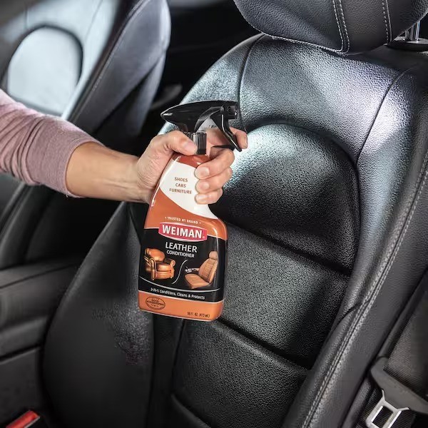 Weiman (3 pack) 3-In-1 Leather Cleaner & Conditioner for Furniture, Car Seats