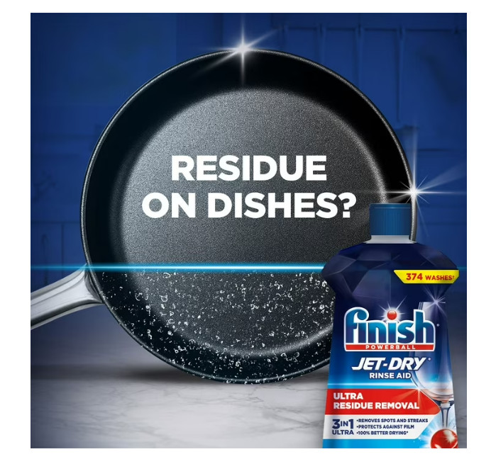 Finish Jet-Dry Rinse Aid, 38 fl. oz.