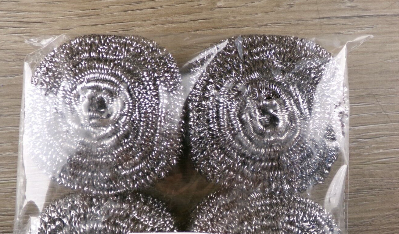 Case of 72 – 35G Stainless Steel Scrubbers, SC-SSP200, New S1