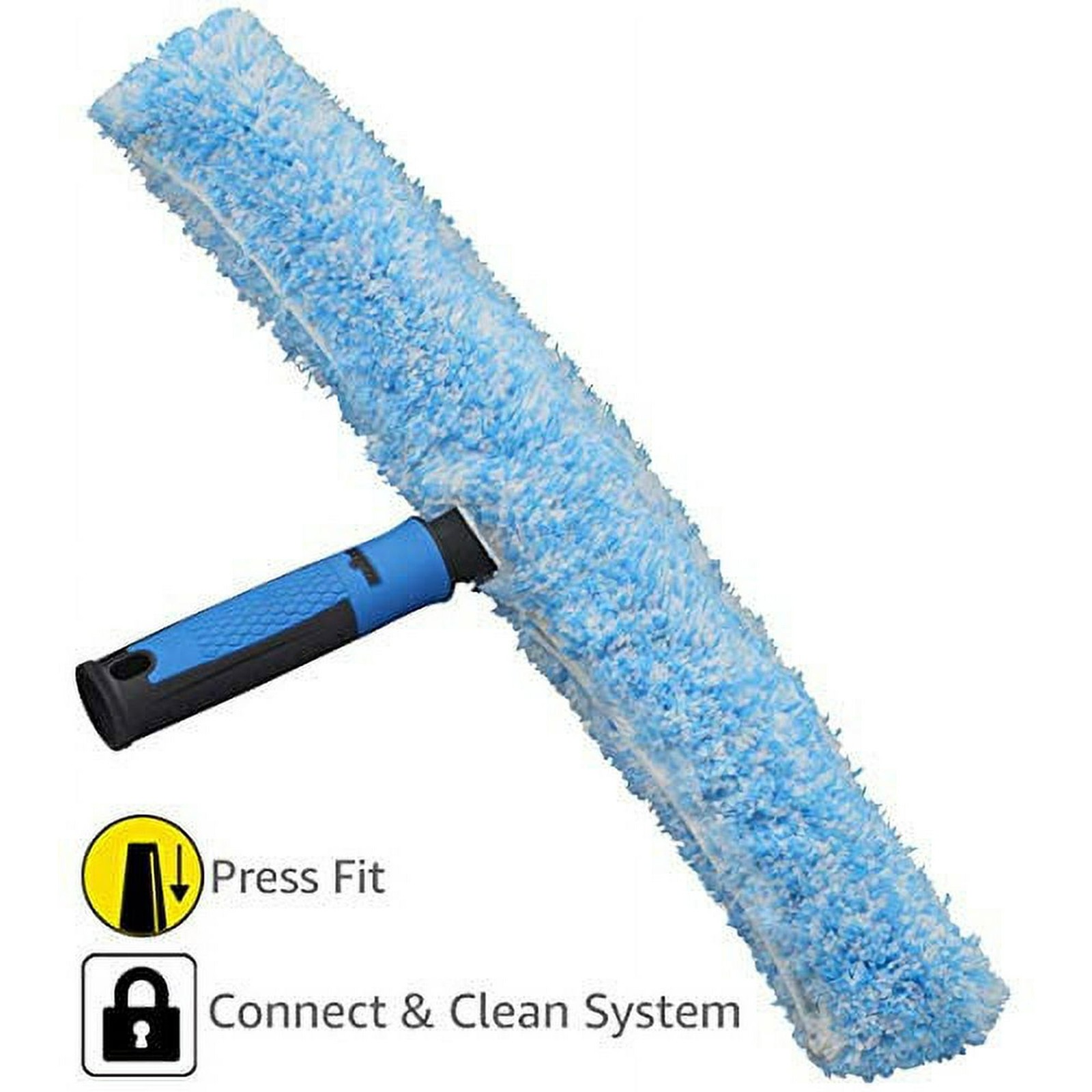 Unger 18 In. Professional Grip Scrubber Microfiber #975520 Unger Connect & Clean