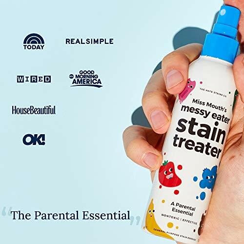 Miss Mouth’s Non-Toxic Baby Kids Stain Remover for Clothing,Carpet,Fabric, 04 oz