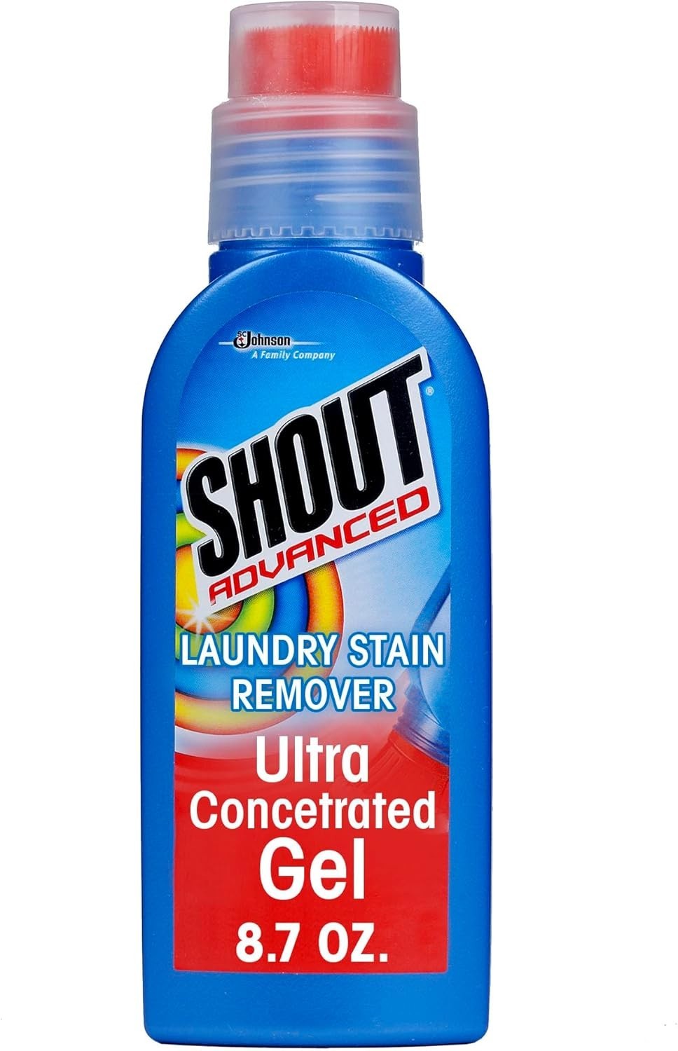 Effortless 8.7oz Stain Remover Gel with Brush – Ultimate Laundry Solution