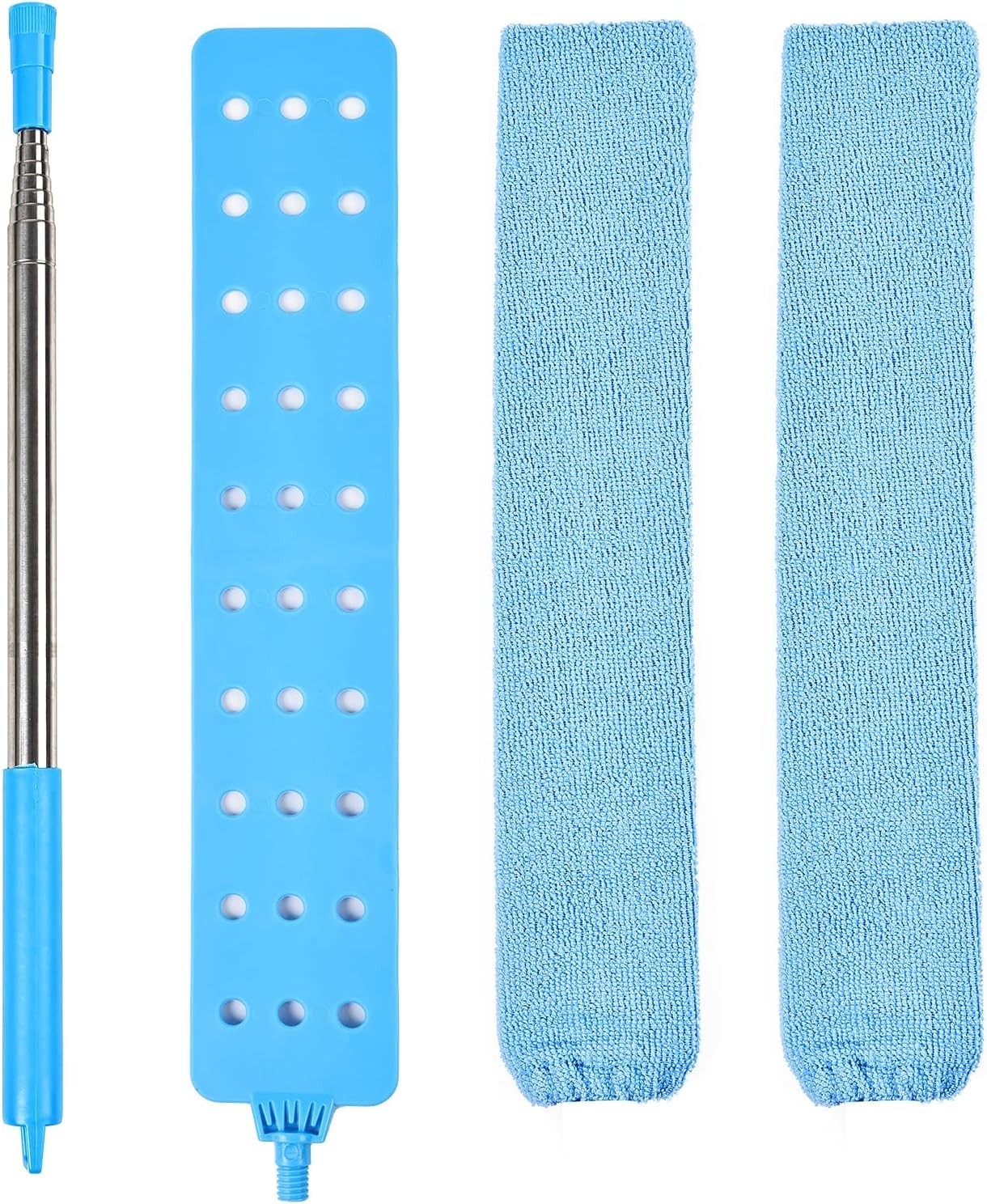 Retractable Gap Duster with 2 Washable Microfiber Cloths – Eco-Friendly Clean…