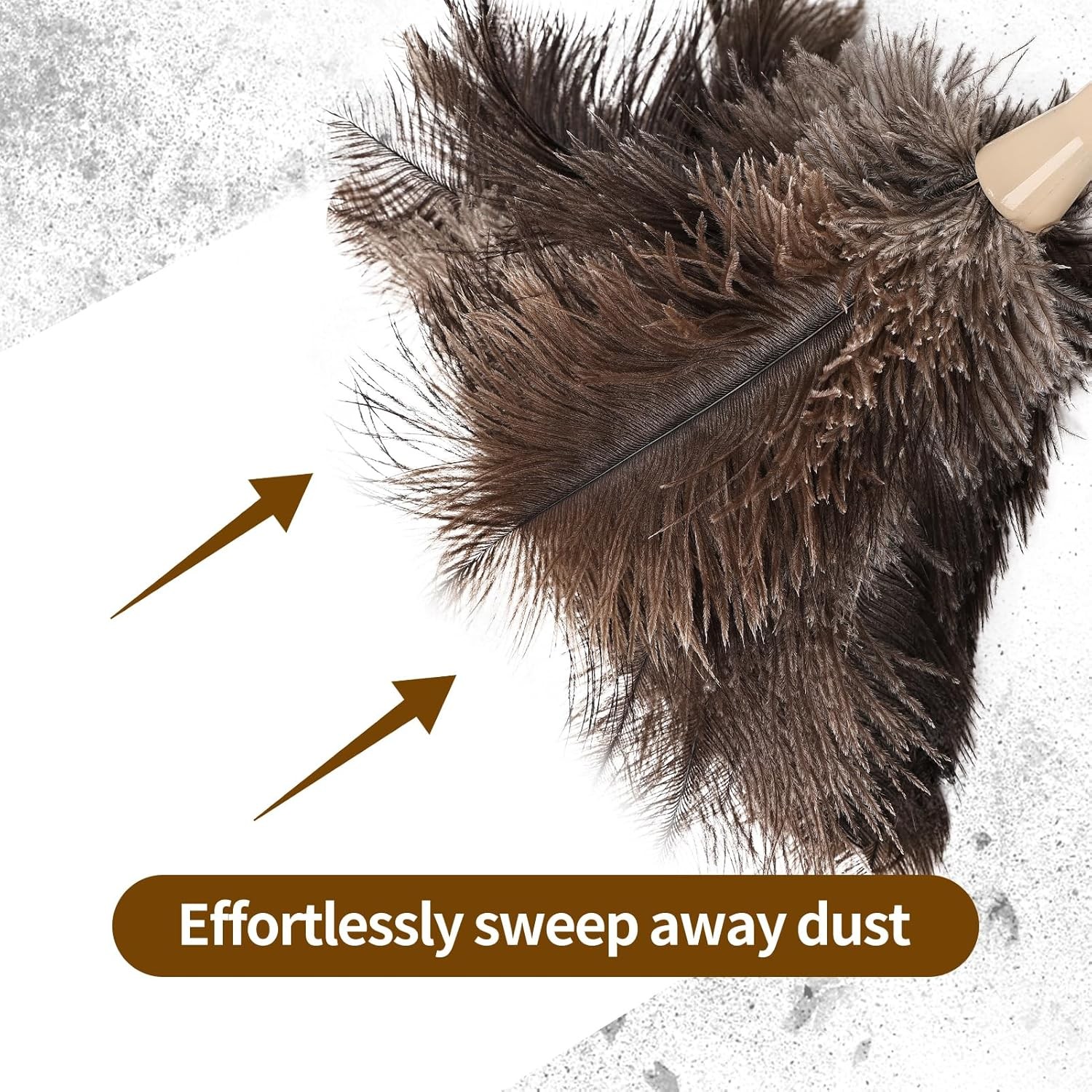 Extendable Cleaning Duster 94 Inch Long Telescoping Ostrich Feather Dusters W/