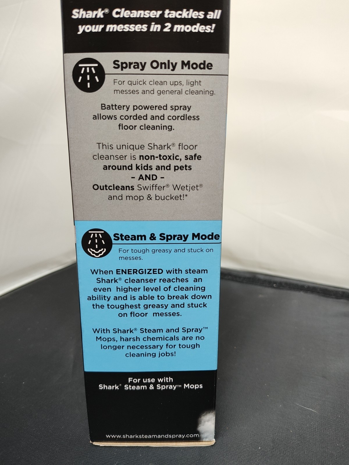 Shark Steam Energized Multi-Floor Cleanser 20 Oz Waterfall Fresh