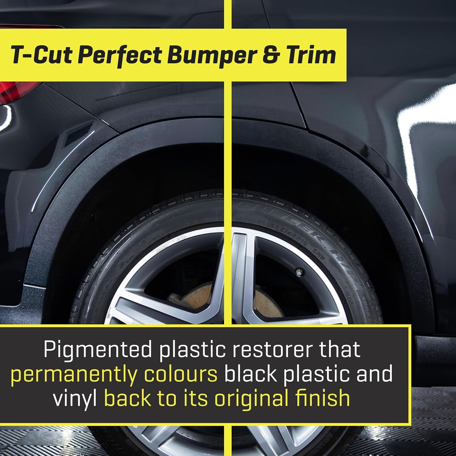 Perfect Bumper & Trim, Black Permanent Restorer, 11.83 fl oz Color: Multi