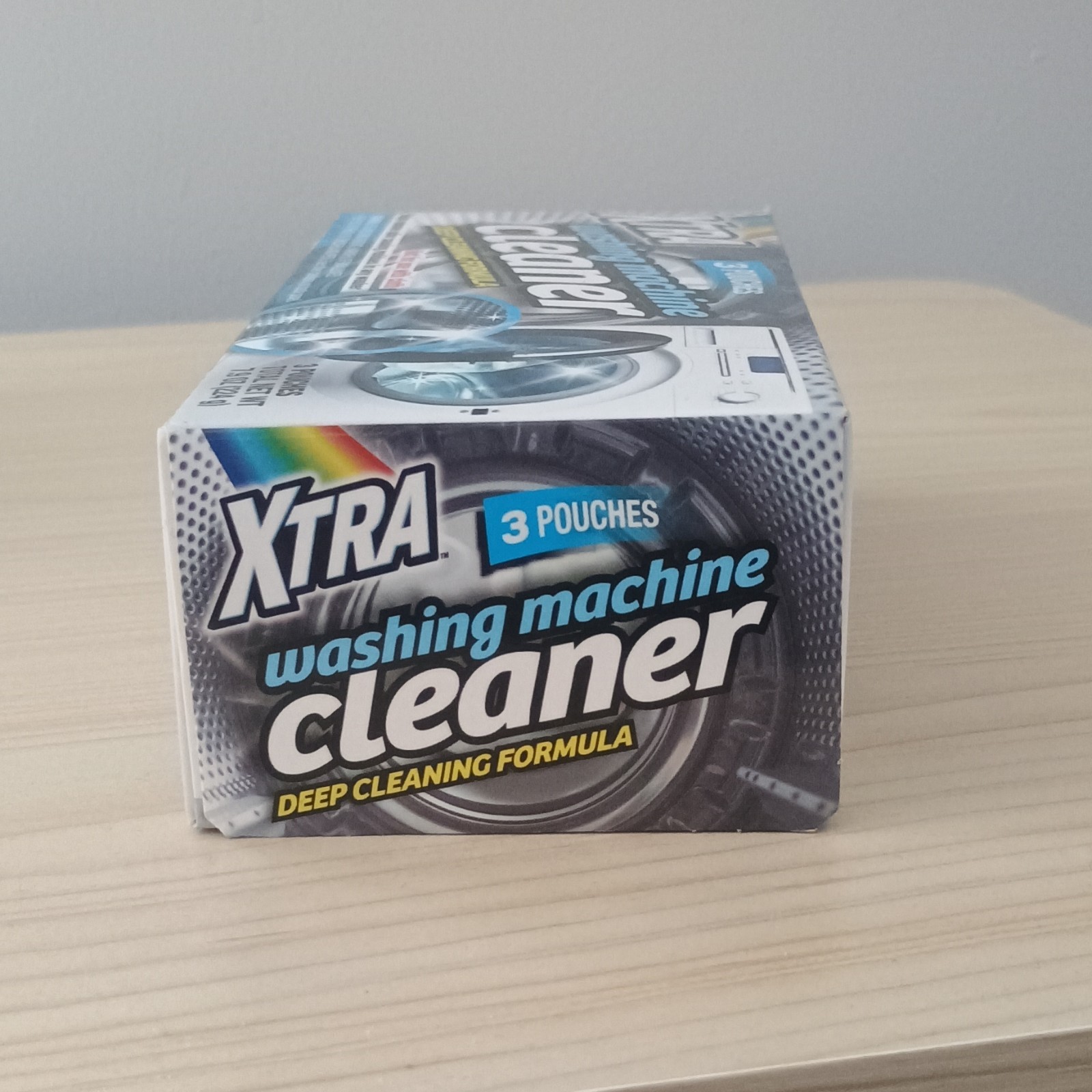 XTRA Washing Machine Cleaner Deep Cleaning Formula 3 Pouches 7.9 oz