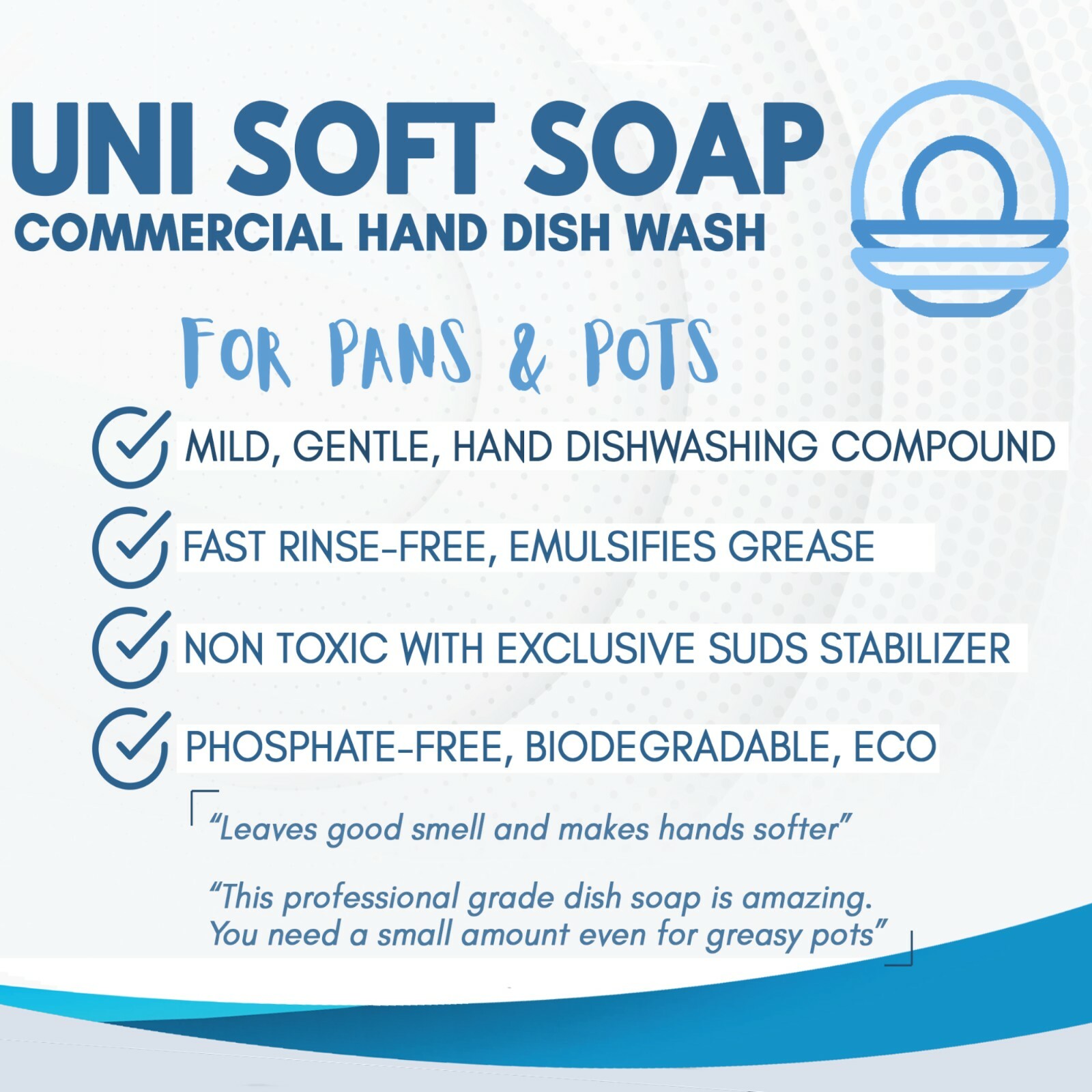 GreenFist Commercial Dish Soap Hand [Concentrated] Pot & Pat Liquid , 5 Gallon