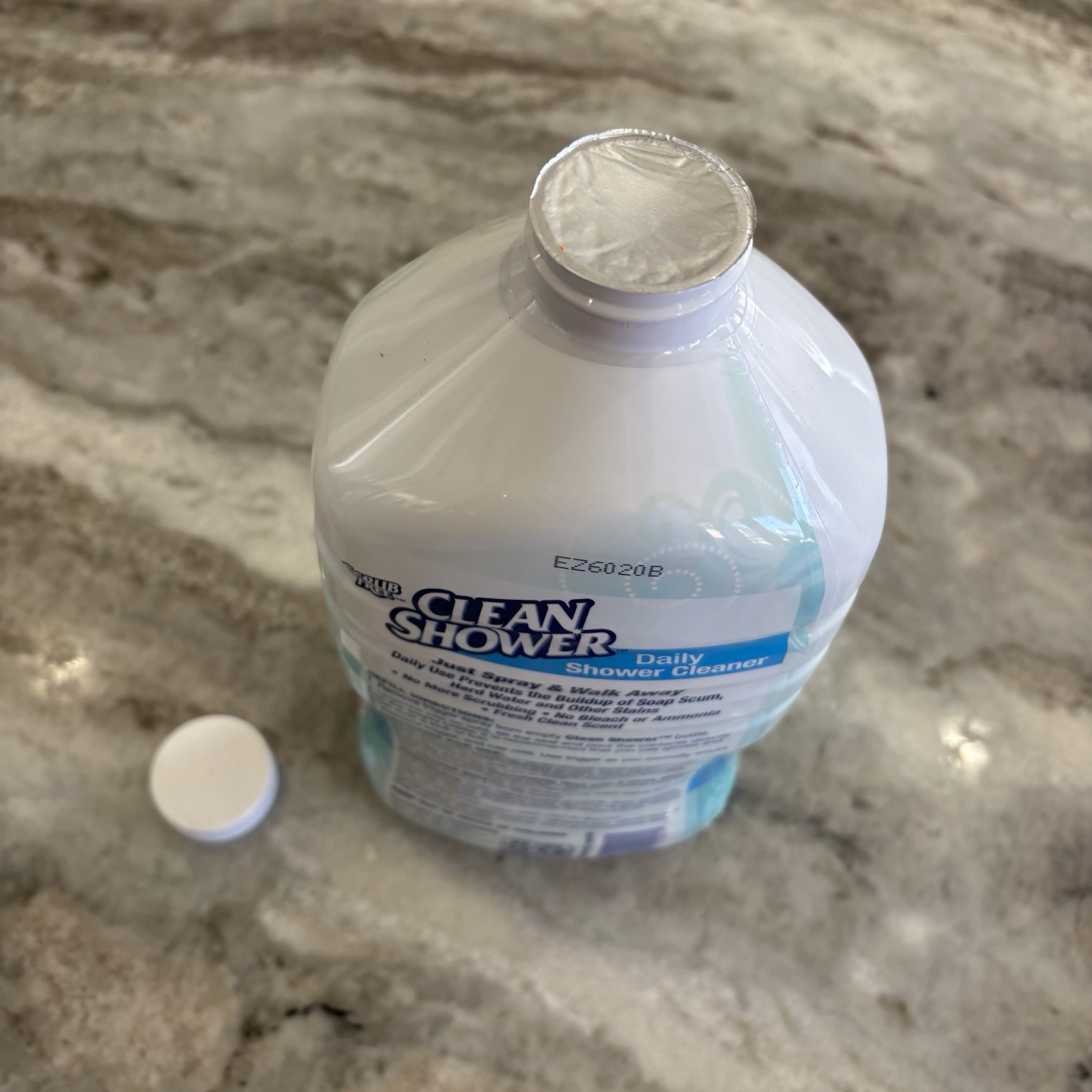Clean Shower Daily Shower Cleaner Refill Cleans Mildew Stains 60 fl oz