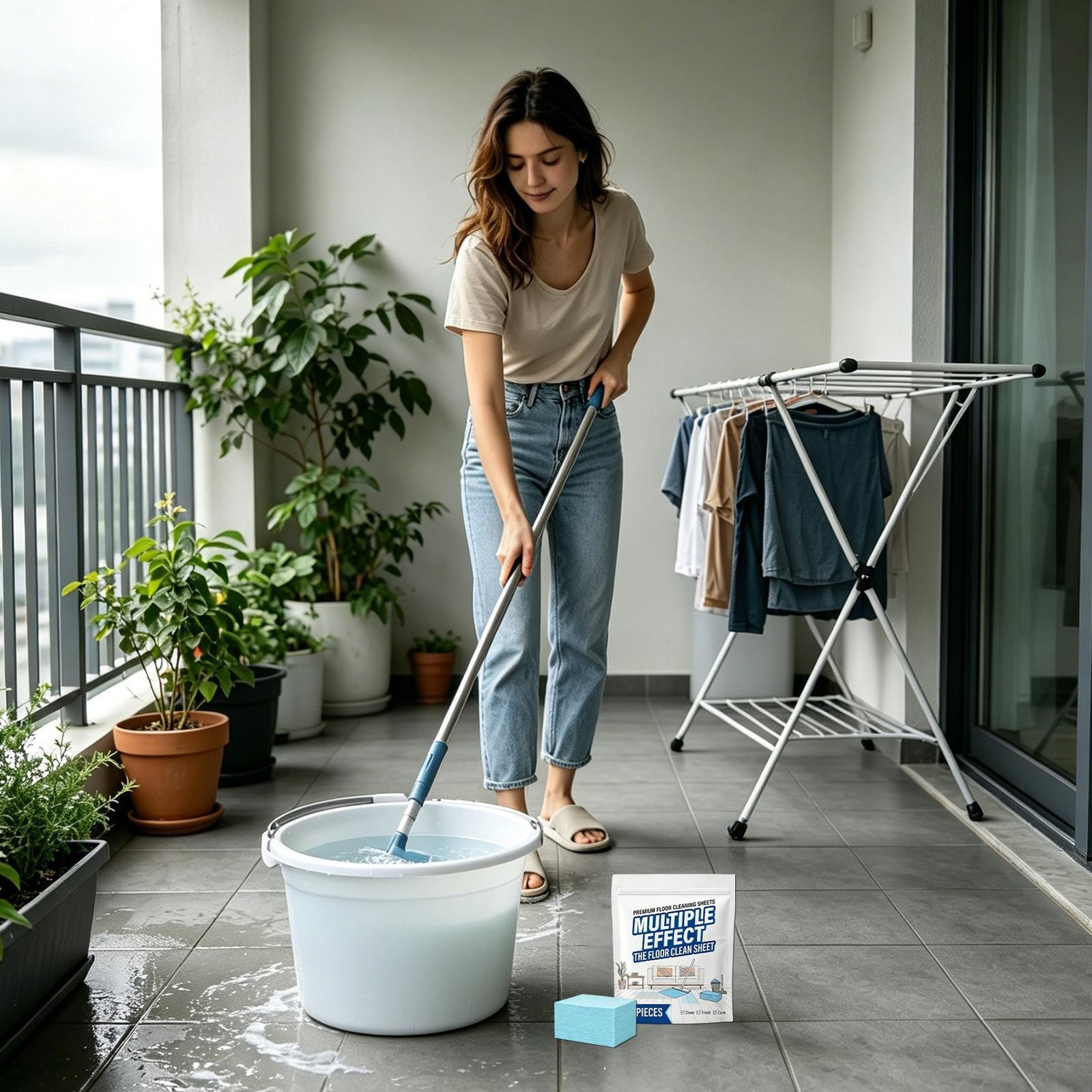 30Pcs Multi-Effect Floor Clean Floor Cleaning Tablets For Home Kitchen