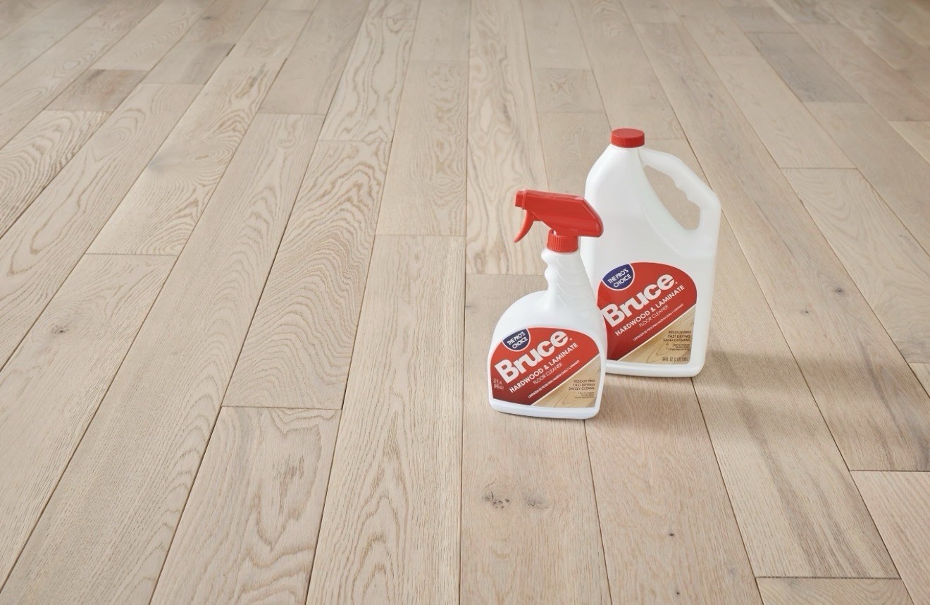 Bruce Hardwood Floor Cleaner Lot Spray + Refill 32oz & 64oz Bundle