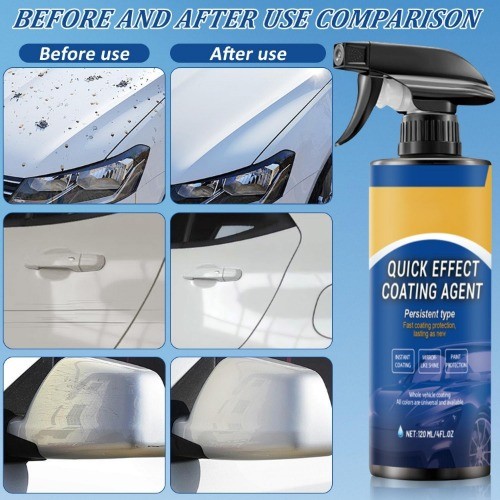 2Pcs Advanced Car Quick-Acting Coating Agent Spray, Car Coating Spray, 2025 New