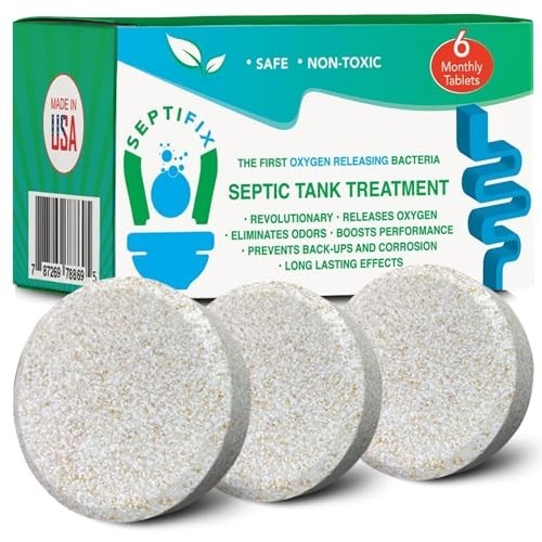 Septic Tank Treatment Tablets Live Aerobic Bacteria