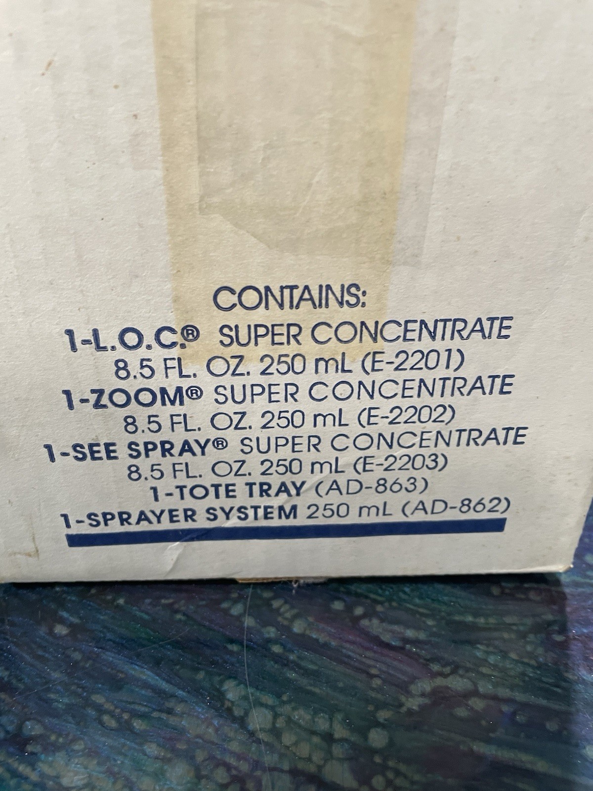 Amway Super Concentrated Cleaning System Caddy Carry Tray ZOOM
