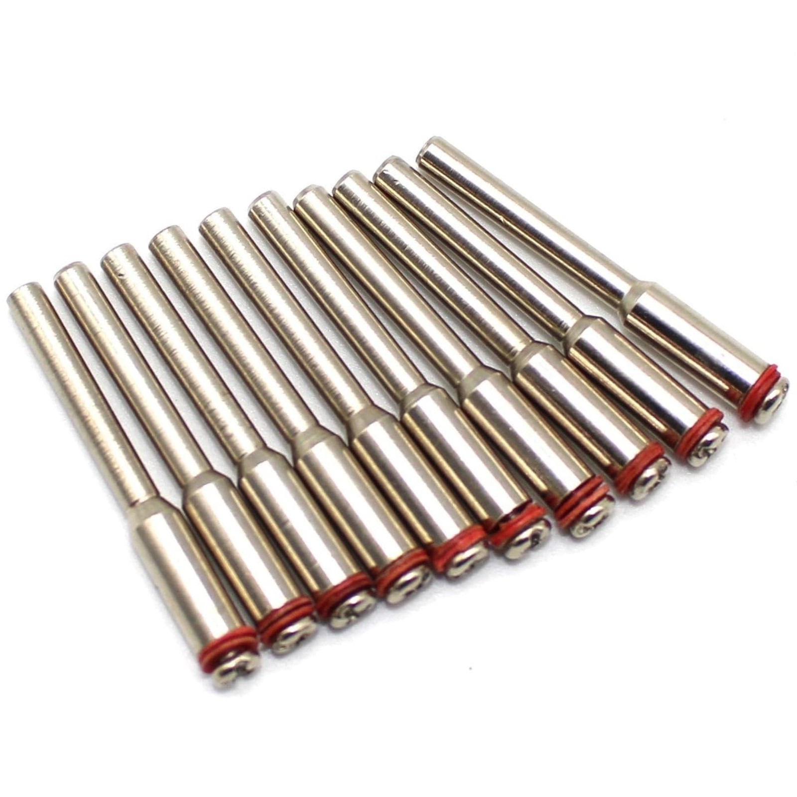 10pc 2mm Cut Off Wheel Mandrel 1/8 Inch Shank Holder Rotary Tool Accessory