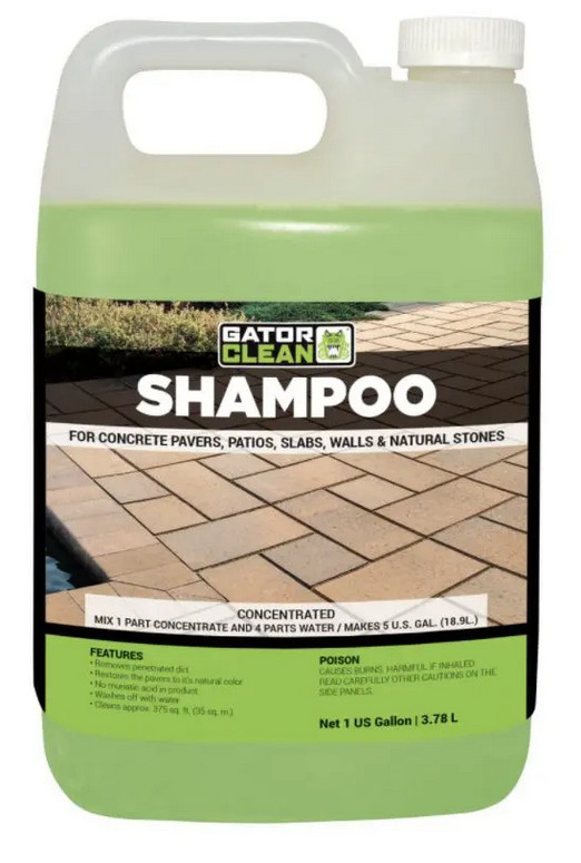Alliance Gator Clean Shampoo for Pavers & Patios 1 Gal