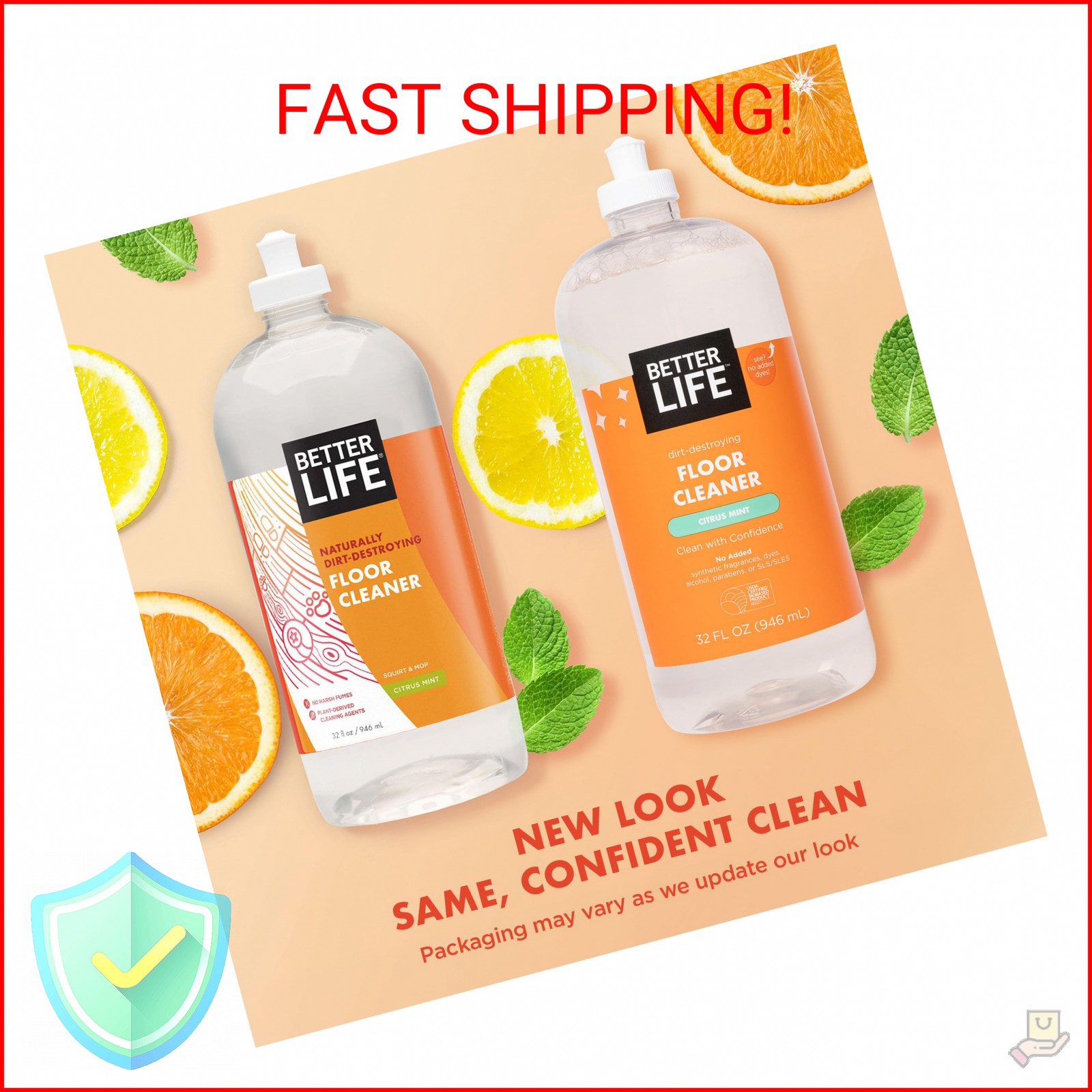 Better Life Floor Cleaner – Liquid Multipurpose Cleaner for Wood, Tile, Laminate