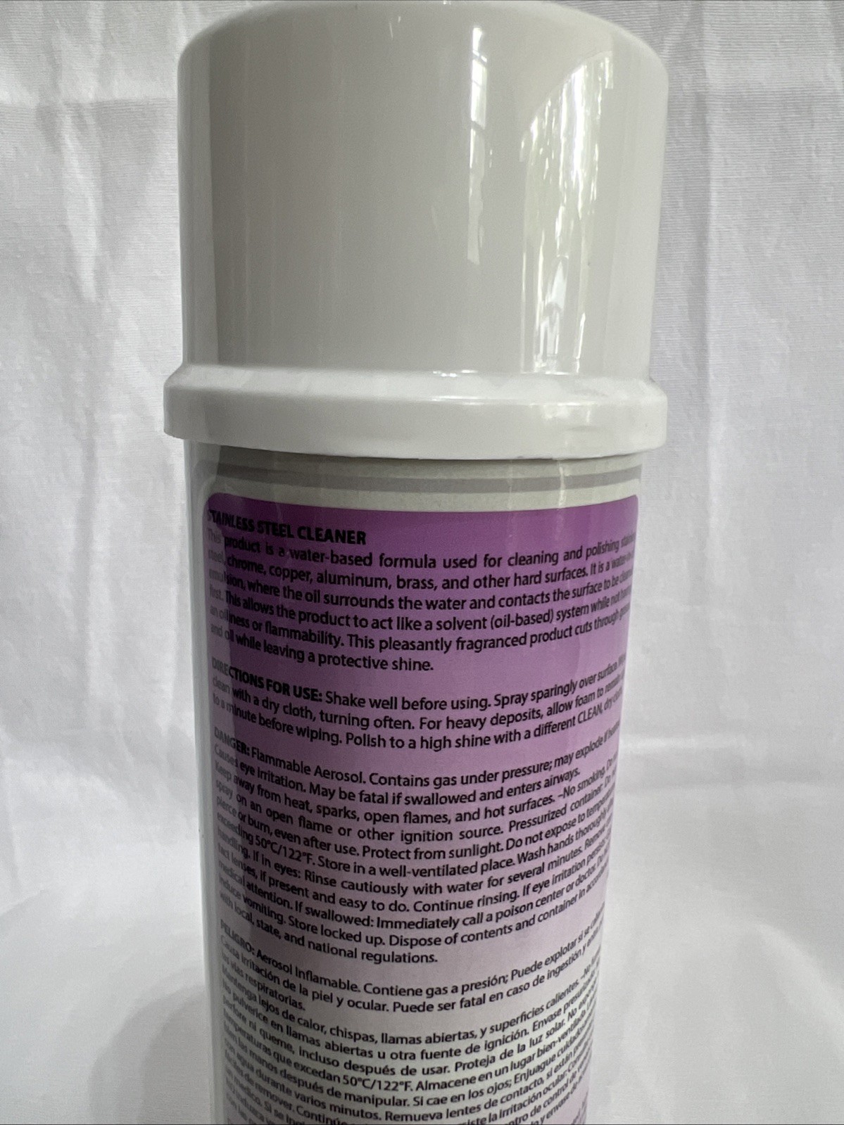 Noble Chemical Excel Stainless Steel Cleaner (Approved for Food Prep Areas)