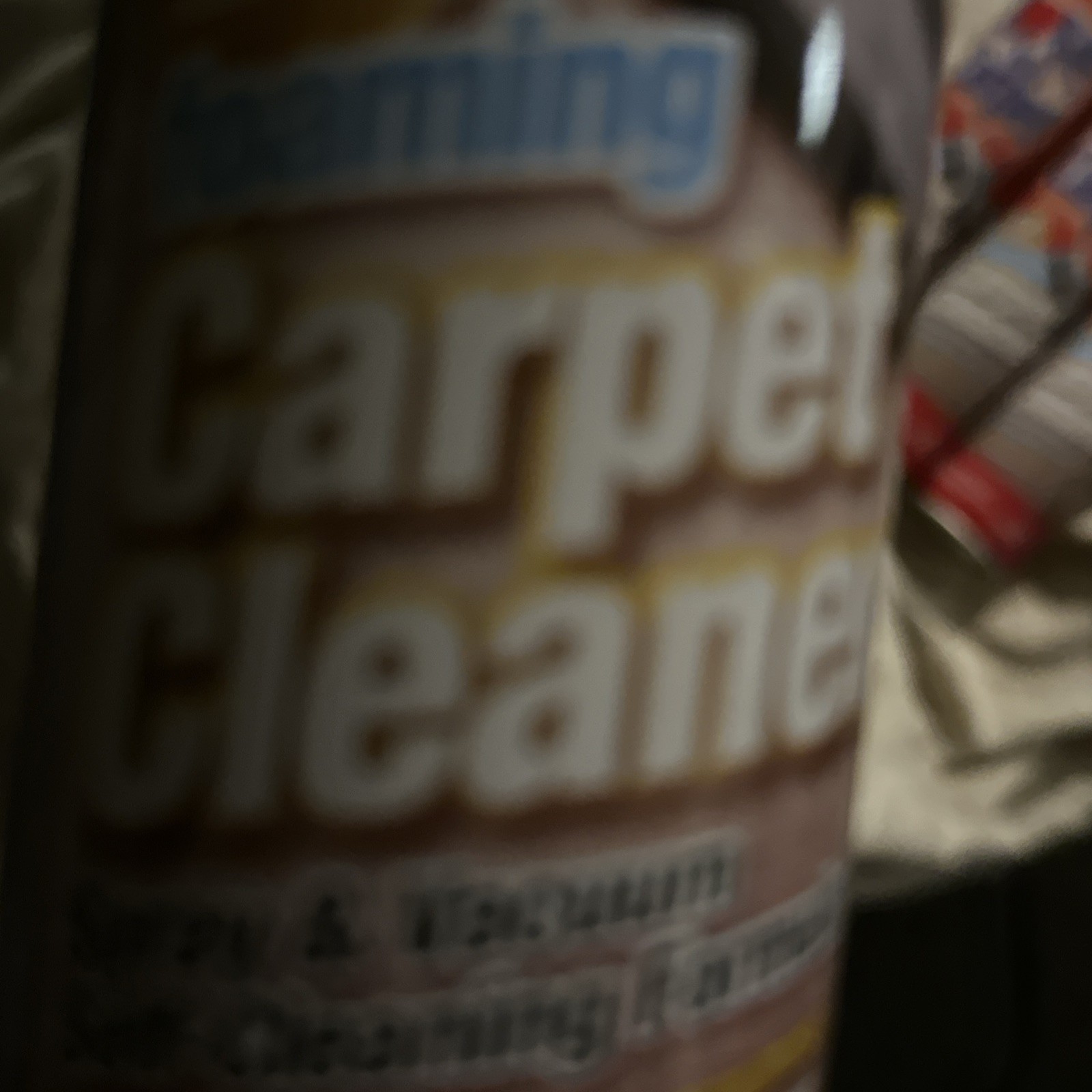 4 cans of ,Love My Carpet Cleaner Foam Spray ,Vacuum Self Cleaning, 9.7oz each