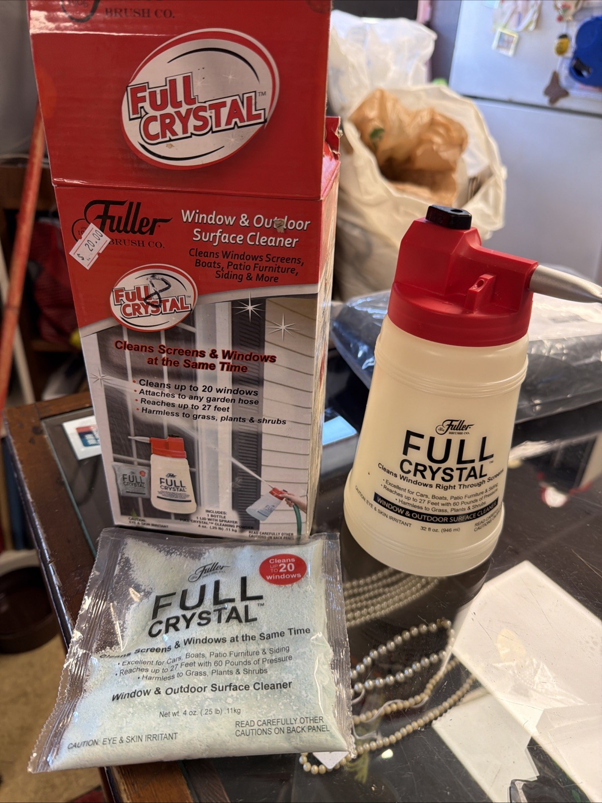 Fuller Brush FBFC-6 As Seen On TV Full Crystal Window & Outdoor Surface Cleaner