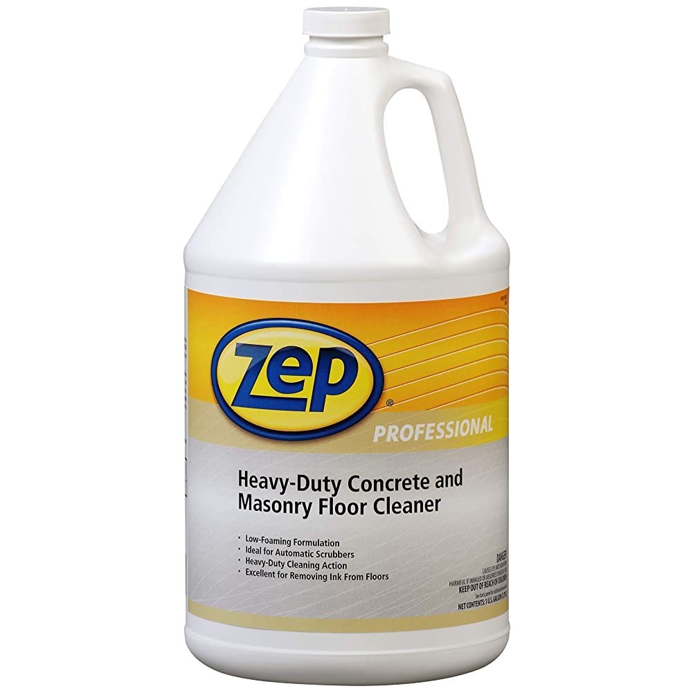 Zep Professional Heavy-Duty Concrete and Masonry Floor Cleaner – R03324-1 Gallon