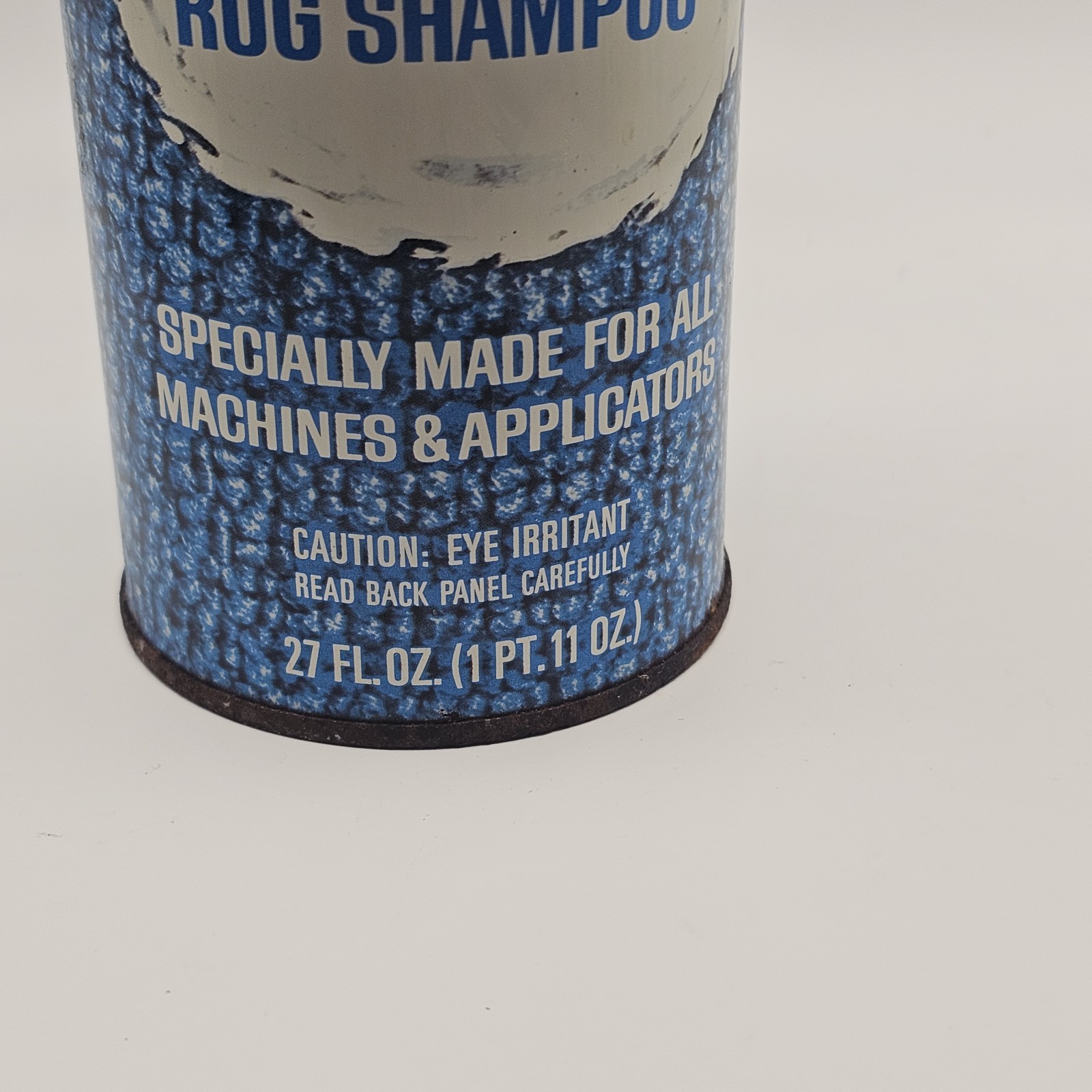 Johnson LIQUID GLORY RUG SHAMPOO 50% Full 1970s Vintage Set Prop 27 Fl Oz