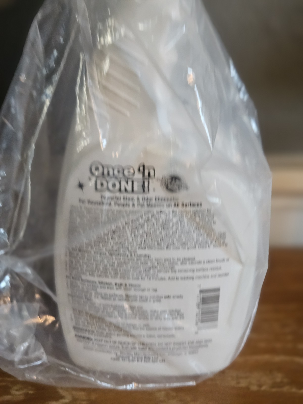 Once ‘N Done – Powerful Stain & Odor Eliminator Cleaner All Surfaces 24 FL OZ X2