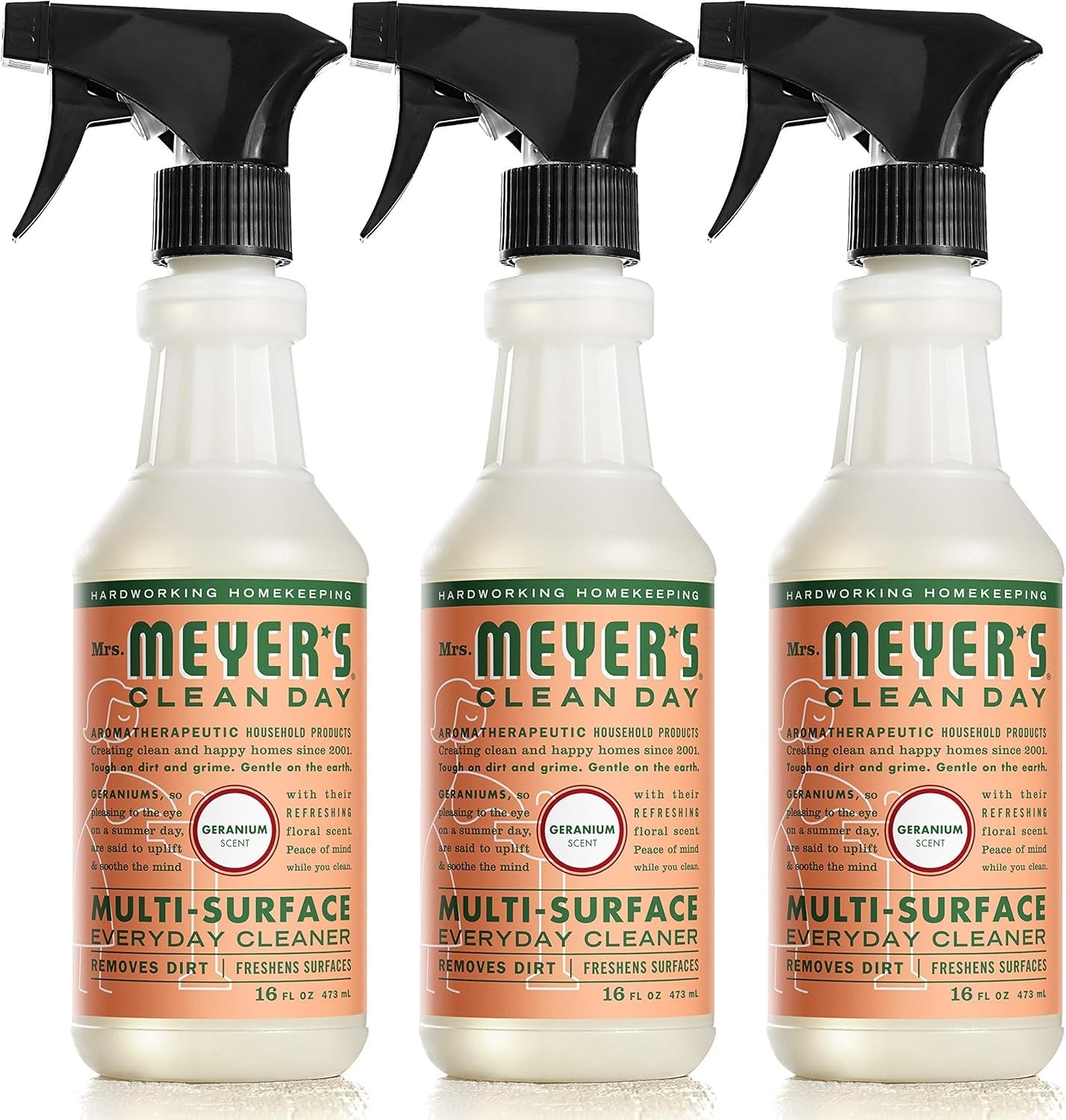 Mrs. Meyer’s Multi-Surface Cleaner Spray, Everyday Cleaning Solution for Counter