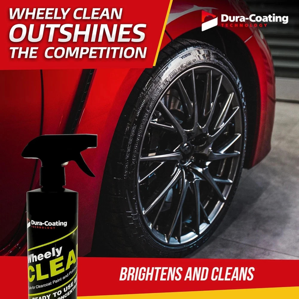 DURA-COATING TECHNOLOGY Wheely Clean – Professional Wheel Cleaner Spray – Ready-