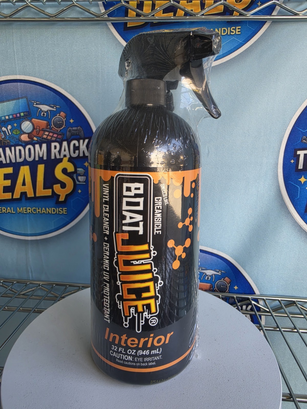 Boat Juice 2in1 Interior Boat Cleaner & Protectant Spray | Vinyl Boat Seat Clean