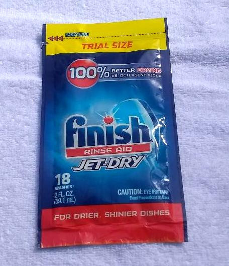 22 FINISH JET-DRY RINSE AID POUCHES – Just 1.32 Each!
