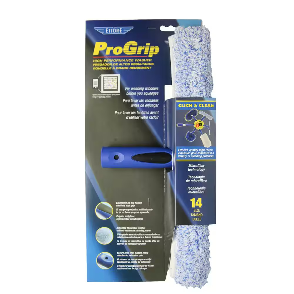 Progrip 14 In. Window Washer Scrubber