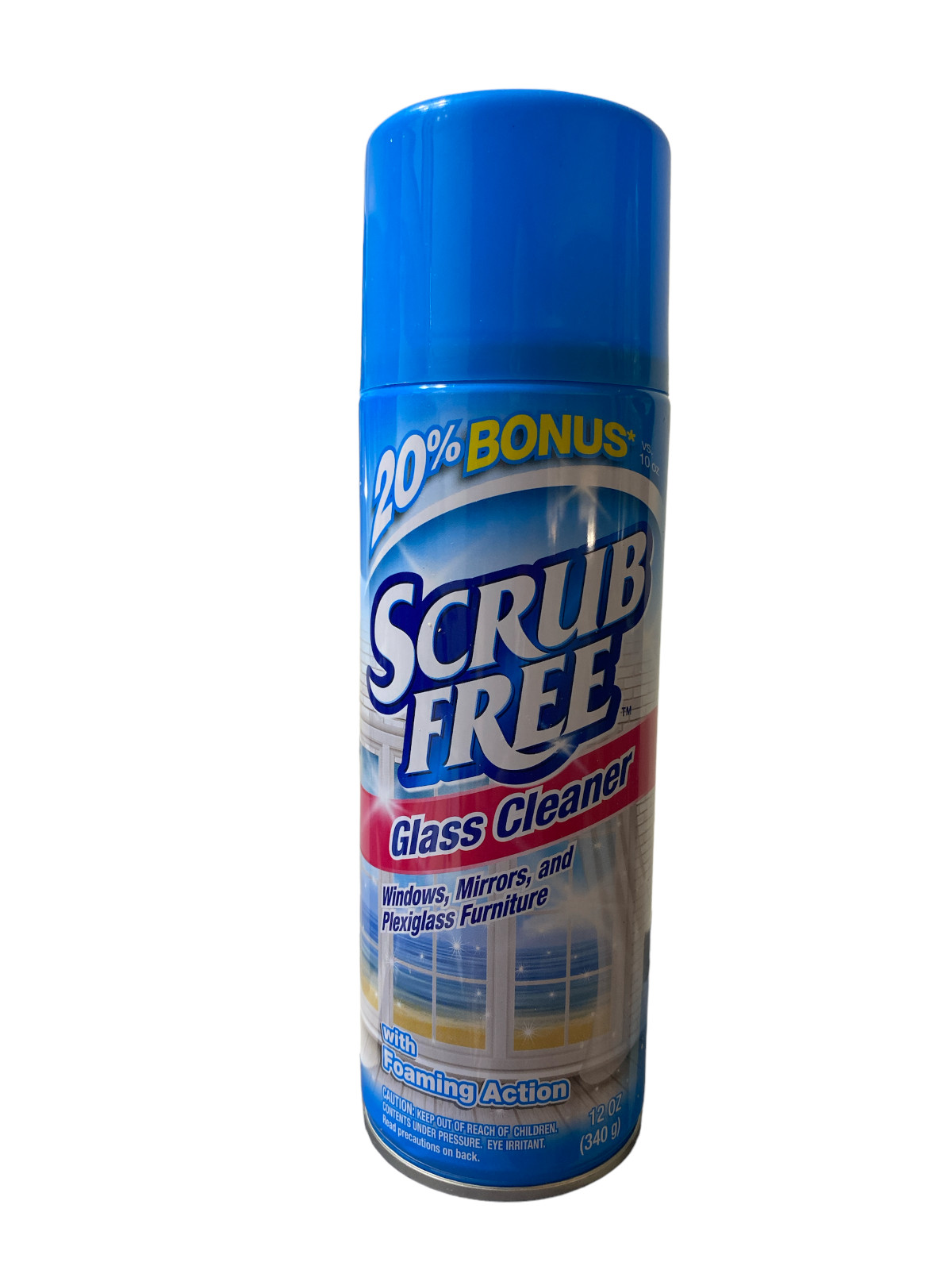 Scrub Free All Purpose Glass Cleaner with Foaming Action Pack of 4