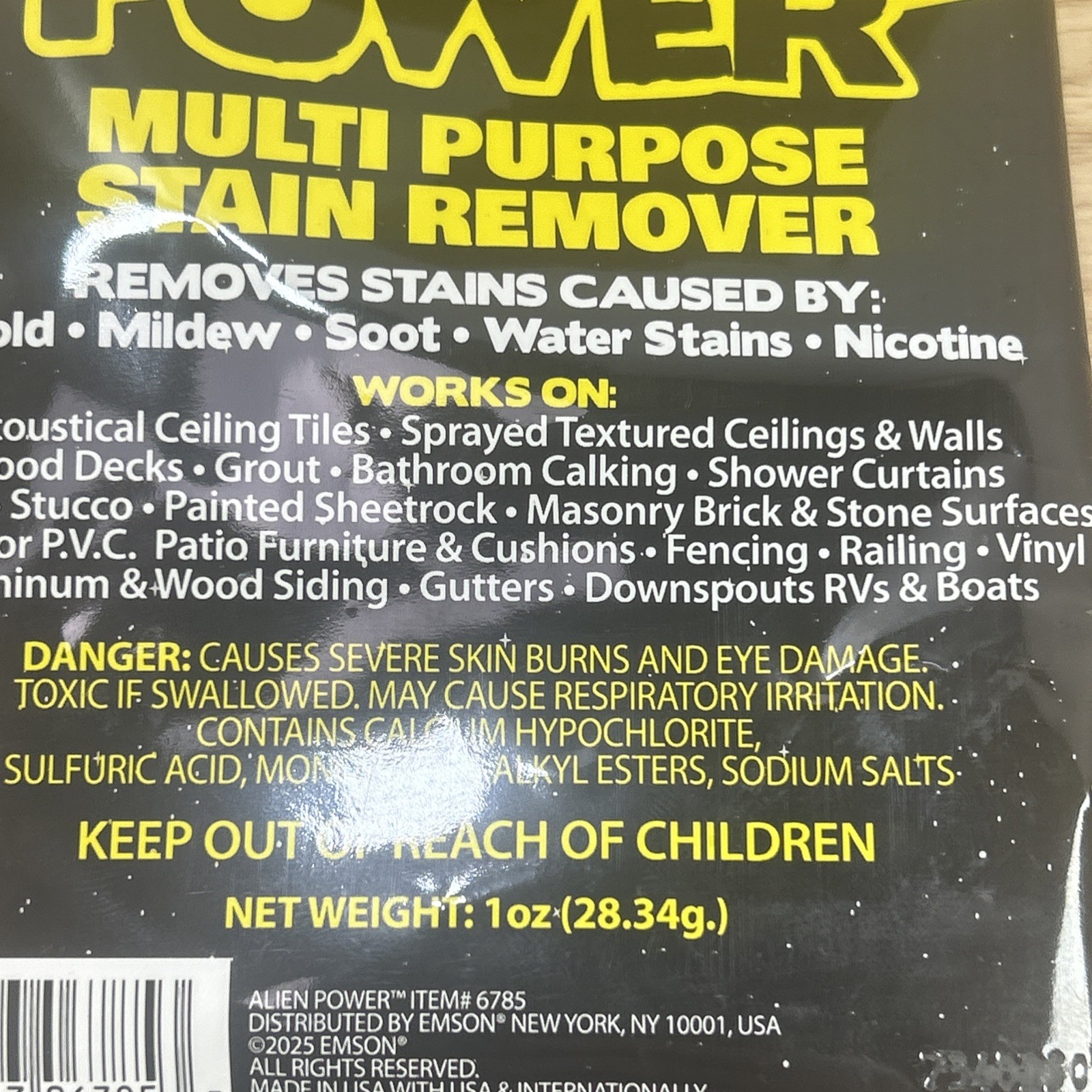 2 Pack Alien Power 24 oz. Alien Power Multi-Purpose Stain Remover With Bottle