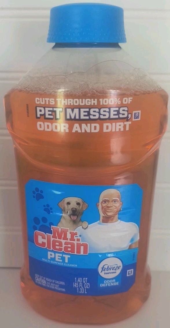 Mr. Clean Pet Multi-Surface Cleaner with Febreze 45 oz Discontinued Formula