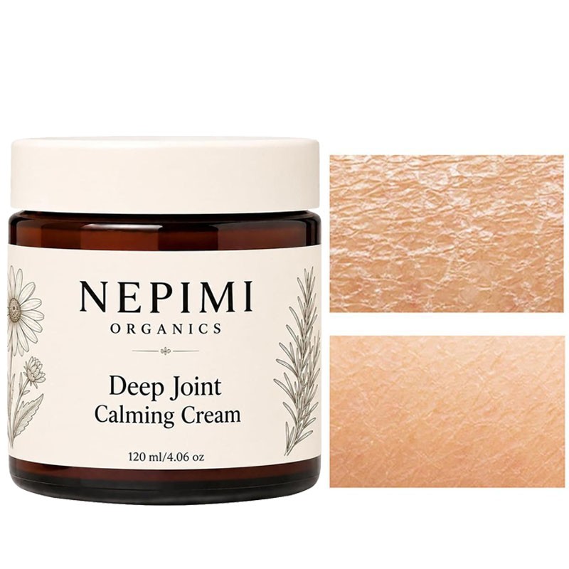 Nepimi Organics Deep Joint Calming Cream,Moisturizing Massage Topical Body Cream