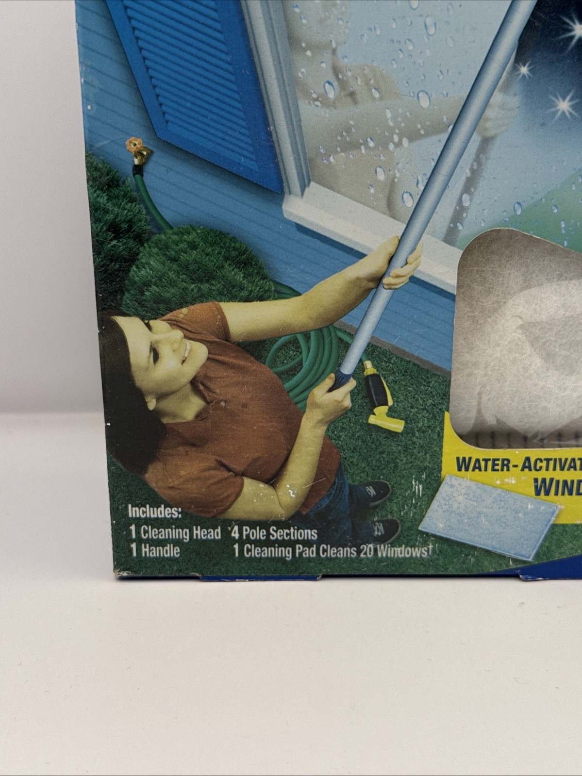 Windex Outdoor All-In-One Glass Cleaning Tool Starter Kit NEW & SEALED!