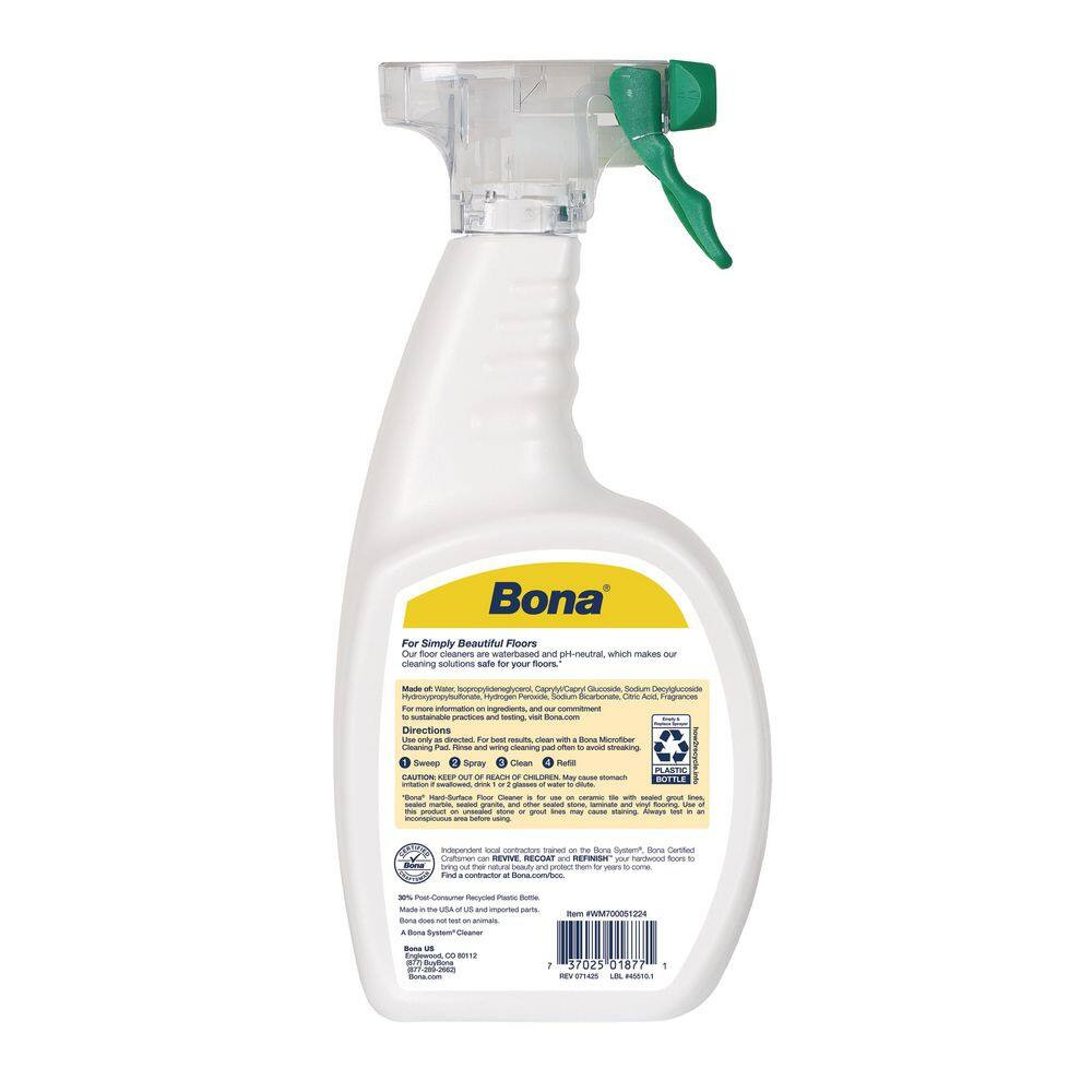 32 Oz. Lemon Mint Hard-Surface Floor Cleaner