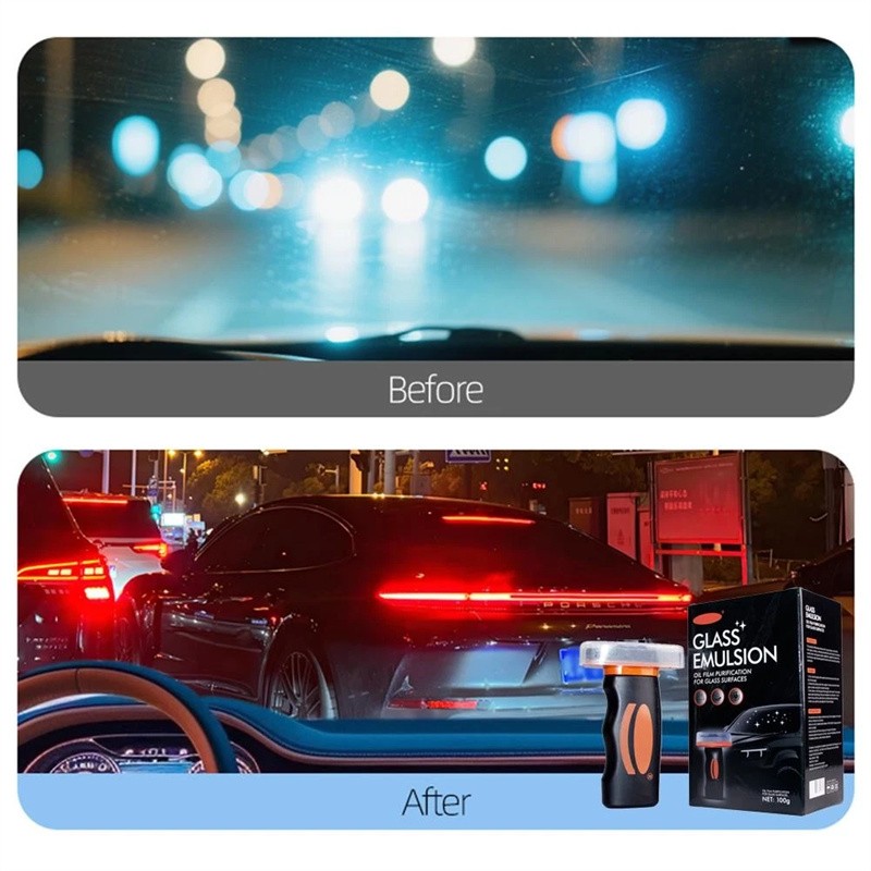 2026 New For Car Window Glass Automotive Oil Film Cleaner Car Windshield Cleaner