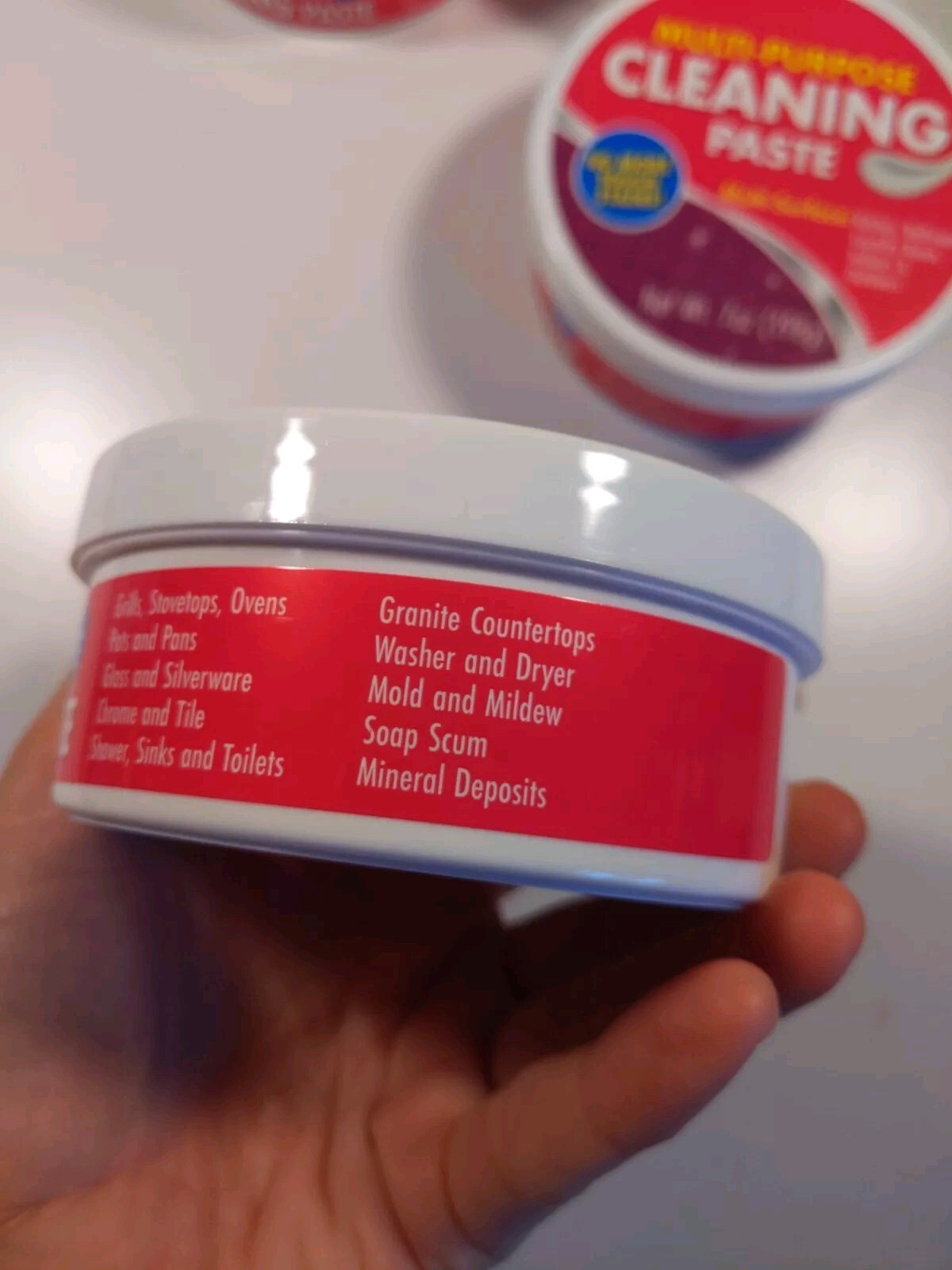 4 PKG Generic “Multi-Purpose Cleaning Paste”*7 oz. Each*