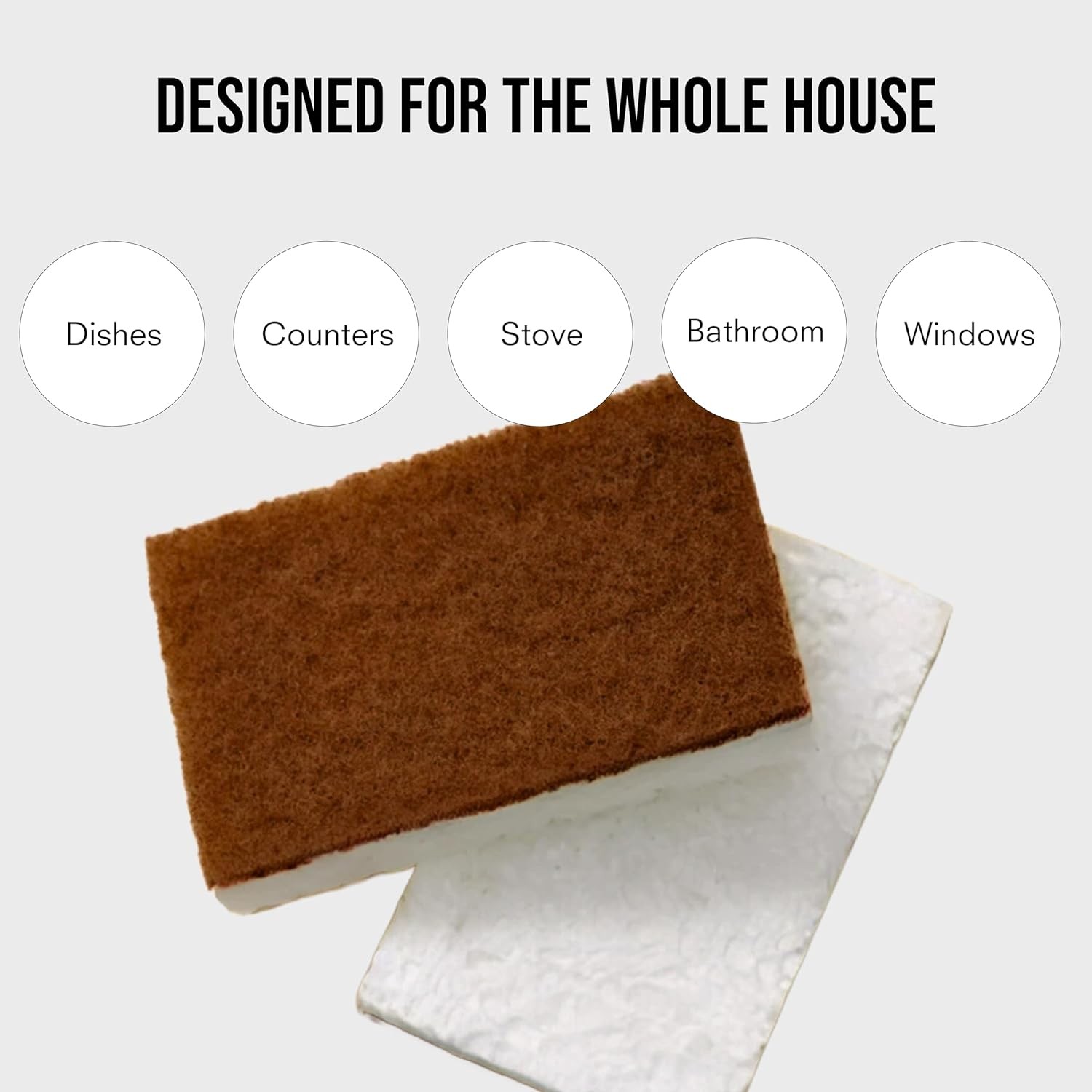 Scrubber Sponge | Cleaning & Scrubbing Sponges for Dishes & Kitchen Sink |
