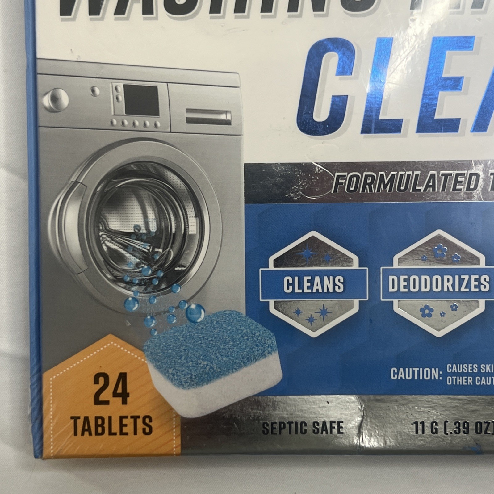 Active Washing Machine Cleaner Descaler – 24 Pack