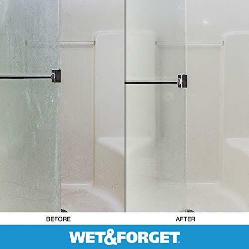 Wet & Forget Shower Cleaner Weekly Application Requires No Scrubbing,