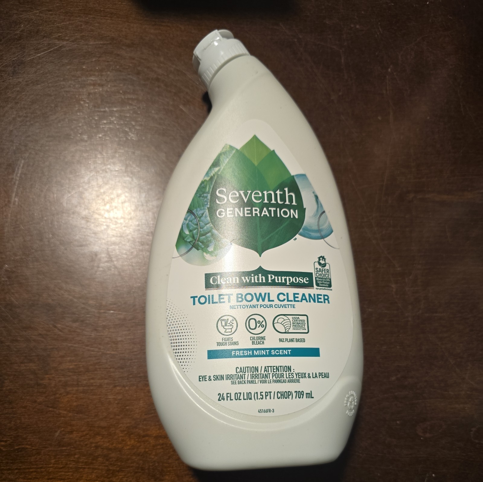 Seventh Generation Toilet Bowl Cleaner – Fresh Mint Scent New. (BN38)