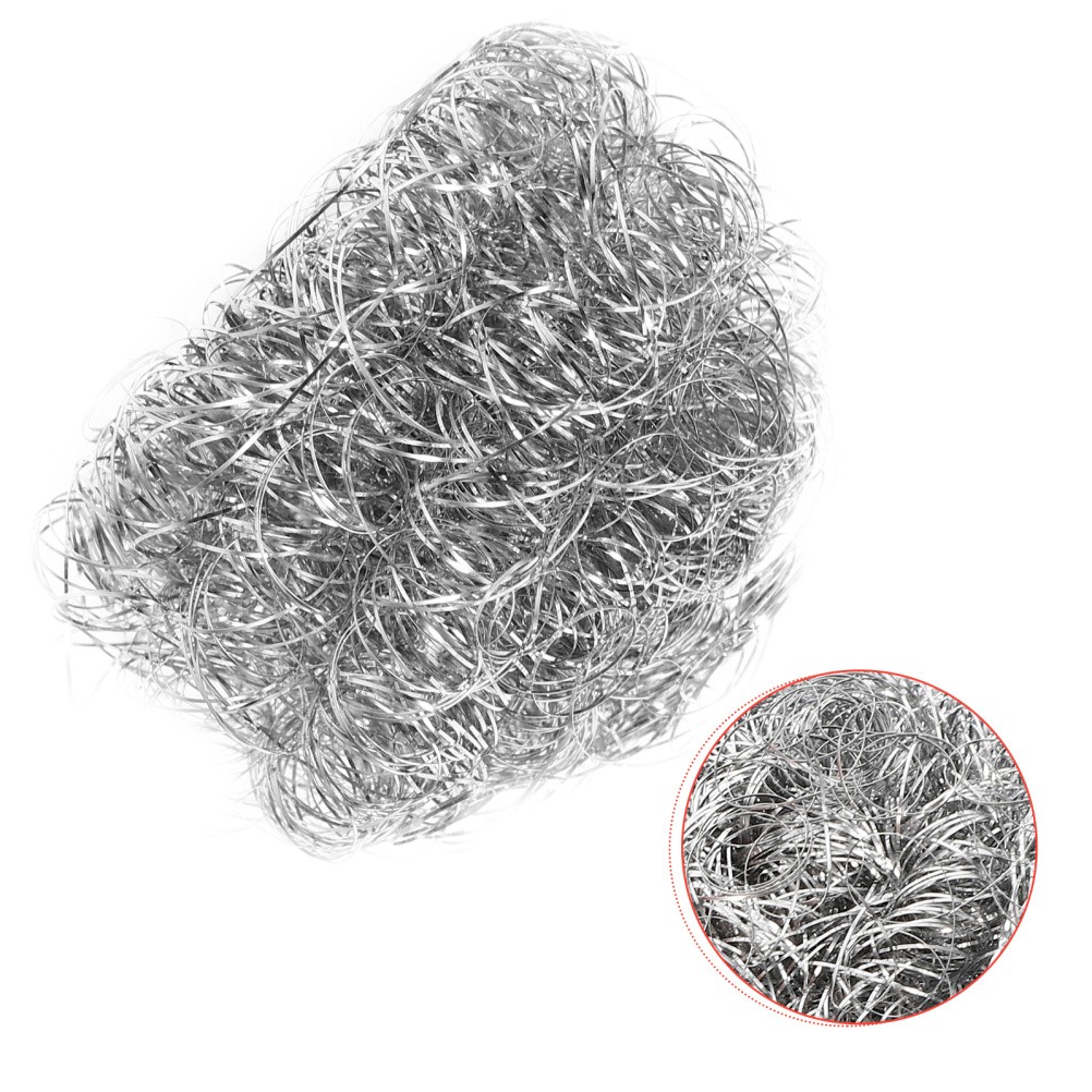Stainless Steel Dish Bowl Cleaning Spiral Scourers Practical Kitchen Cleaner