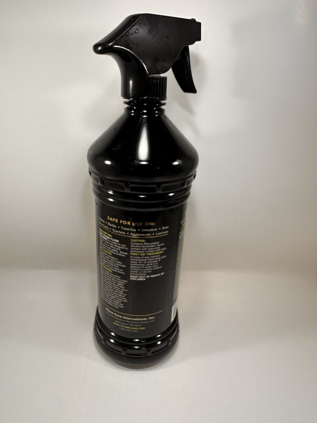 SCI Stone & Laminate Floor Cleaner 32 oz Spray Bottle – Mostly Full Used