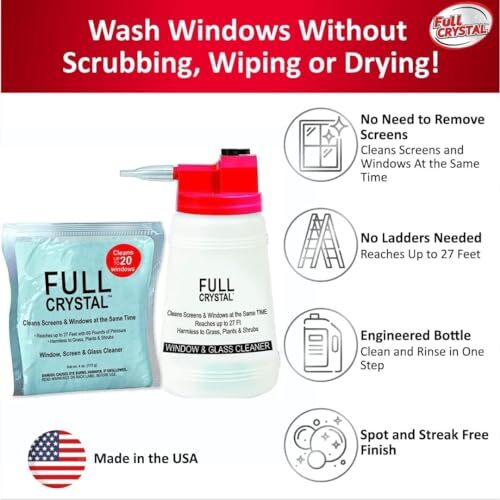 Full Crystal Refill Kit – Two 4 Oz. Crystal Powder Exterior Assorted Sizes