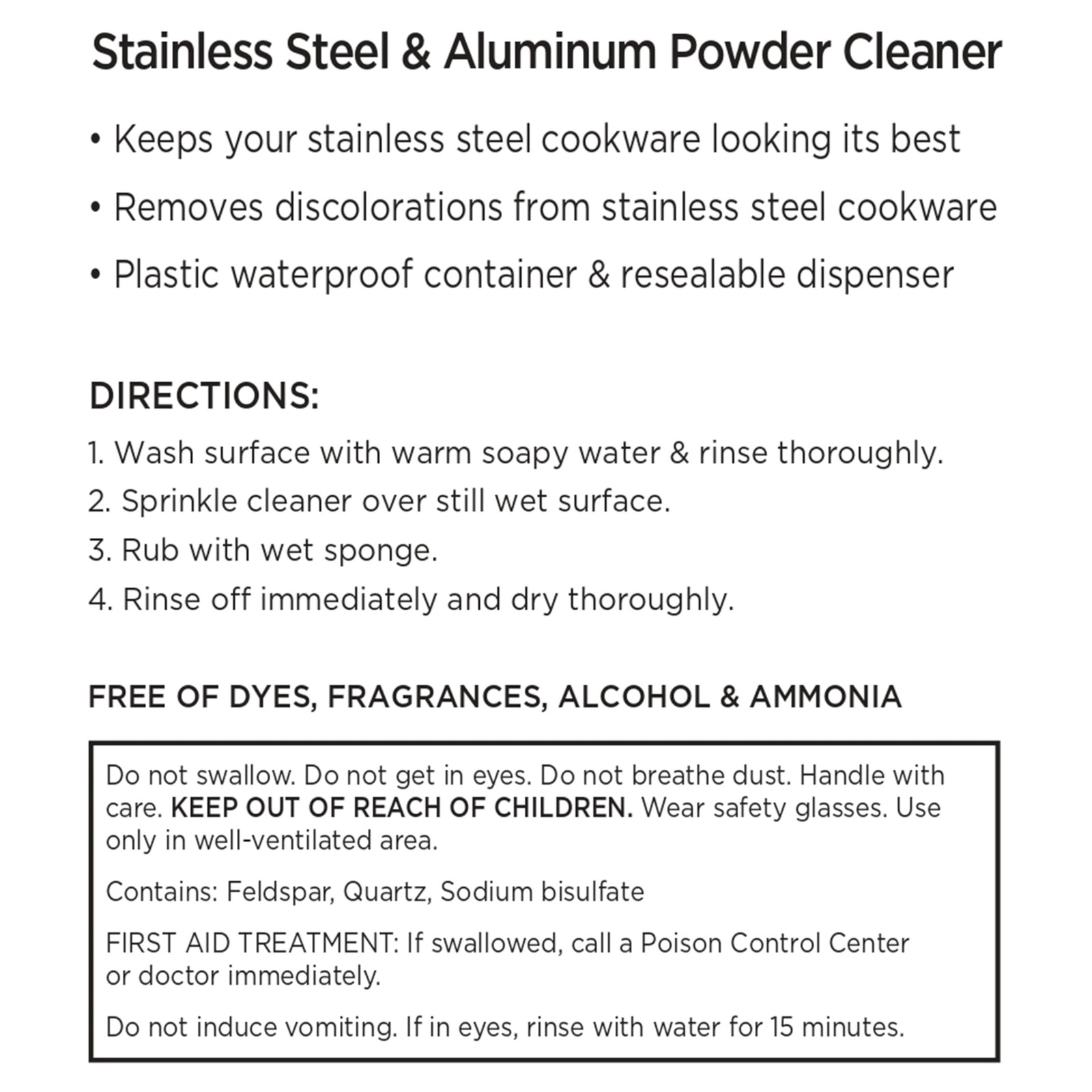 All-Clad 00942 Cookware Cleaner and Polish, 12-Ounce